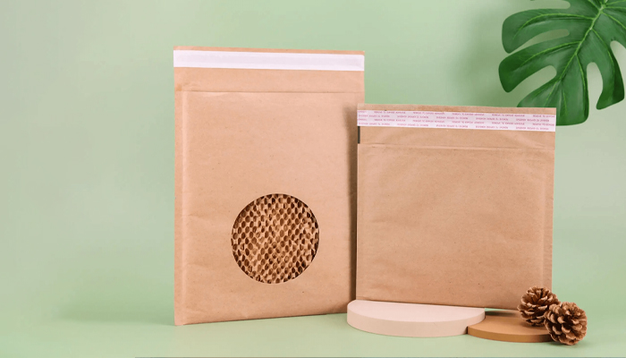 kraft bubble mailers packaging