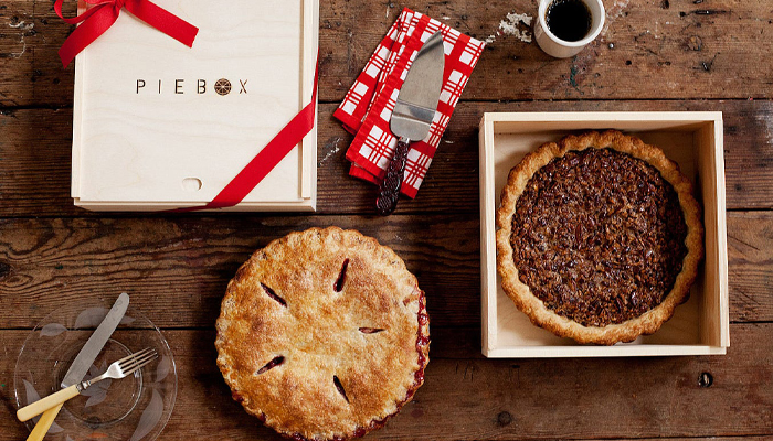 printed kraft pie boxes