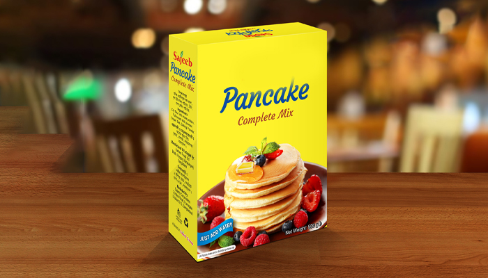 breakfast pancake packaging