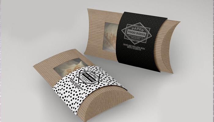 personalized pillow boxes with window