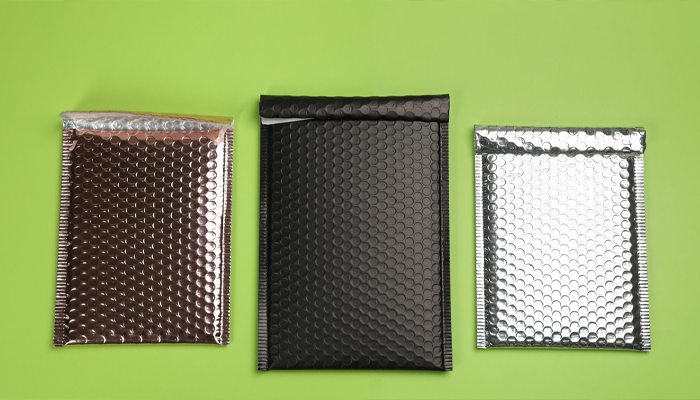 custom poly bubble mailers with logo