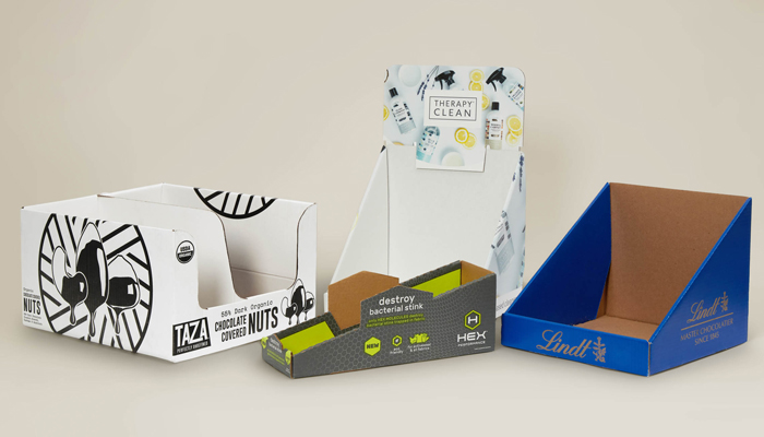 retail cardboard display boxes