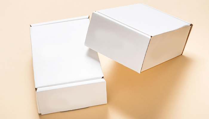 corrugated white boxes wholesale