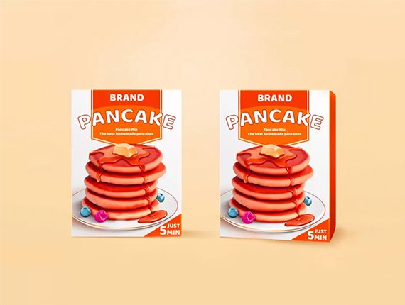 pancake mix packaging