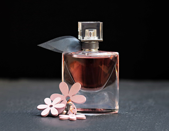 perfume glass bottle