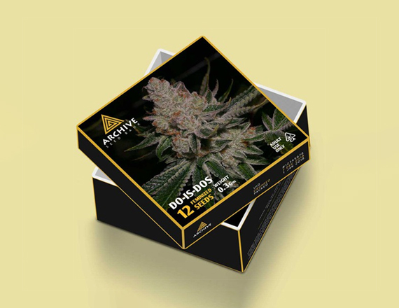 personalized cannabis seed packaging