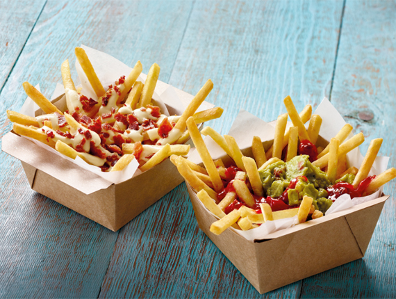 personalized french fry boxes