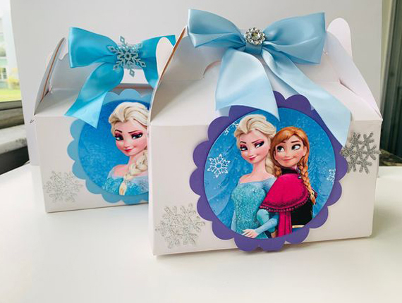 Personalized Frozen Cake Boxes