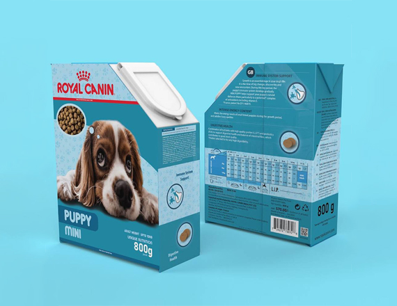 pet food boxes