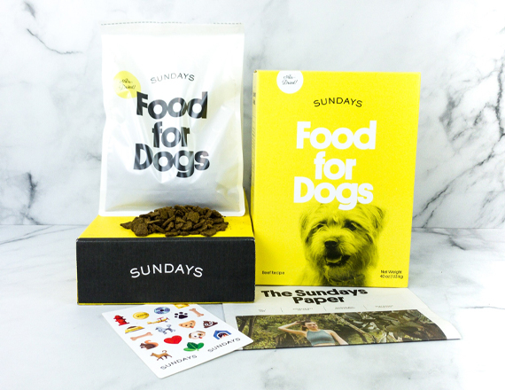 Pet food Subscription Packaging