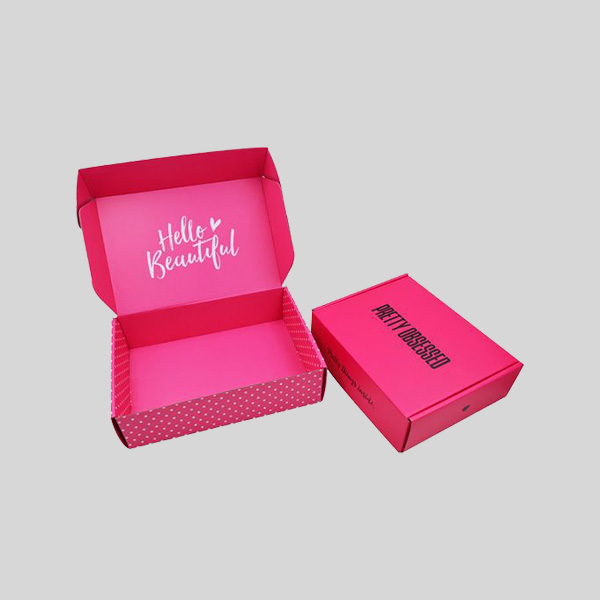 Custom Pink Boxes Pink Packaging Wholesale