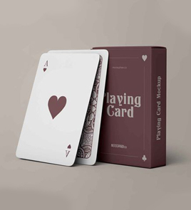 playing cards boxes