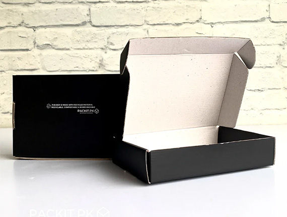 premium black cardboard boxes