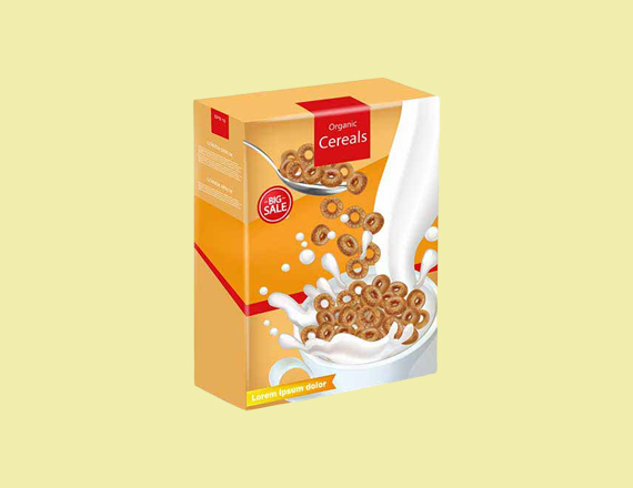 premium mini cereal packaging