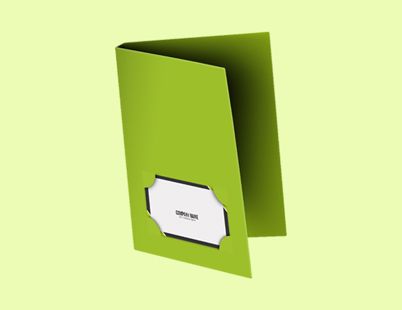 custom presentation folders with logo