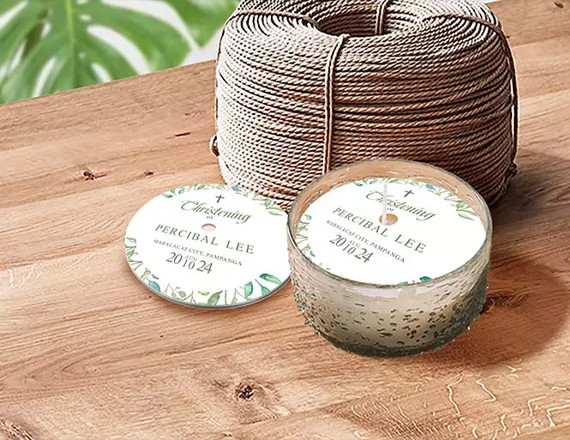 printable candle dust covers
