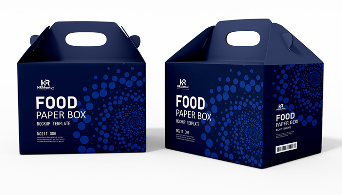 blue gable box packaging