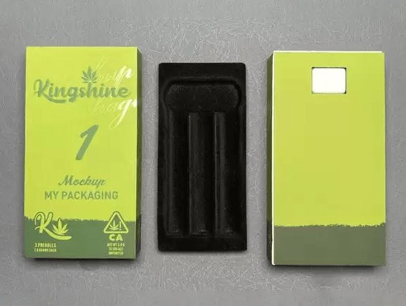 printed child resistant joint packaging