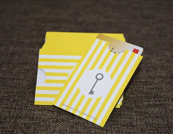 printed gift card sleeves packaging
