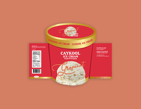 Ice Cream Label