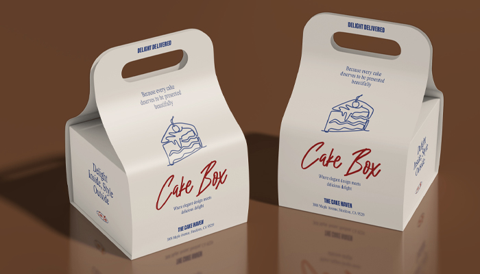 Kraft Paper Gable packaging boxes
