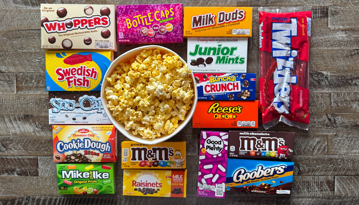 movie theater box candy