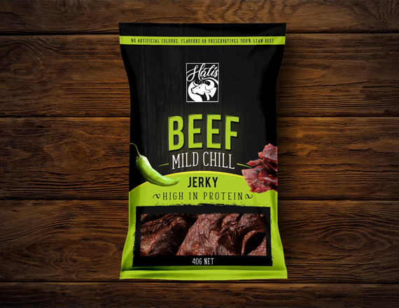 printed mylar bags for beef jerky