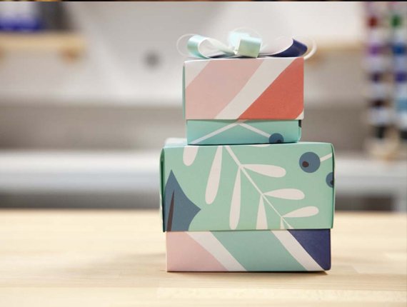 printed paper gift boxes