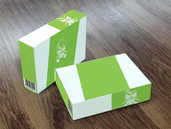 printed roll end tuck top boxes
