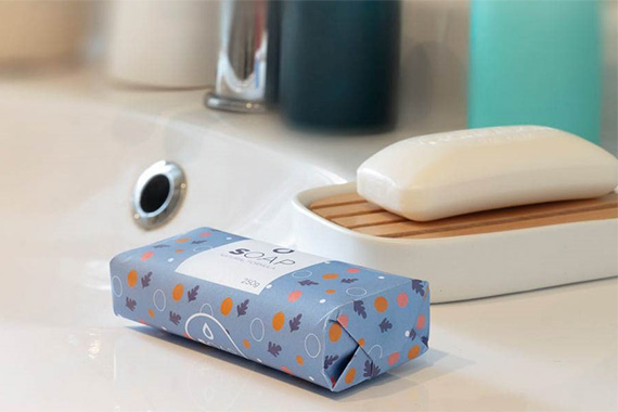 printed soap wrap paper