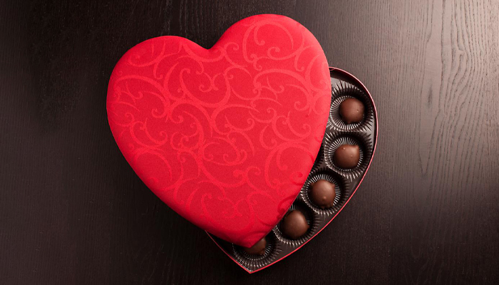 valentine candy packaging