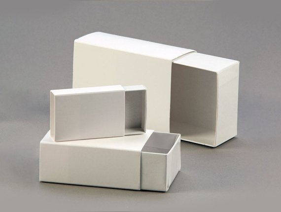 Printed White Kraft Boxes