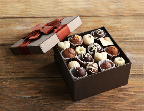 small chocolate gift boxes