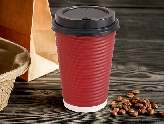 small coffee cups with lids