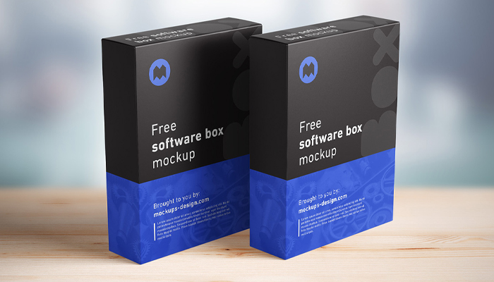 software packaging boxes