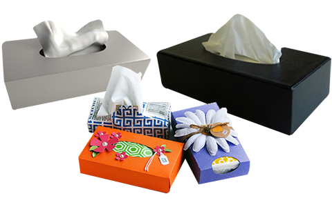 tissue packaging boxes