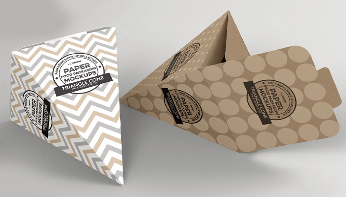 cardboard triangle packaging