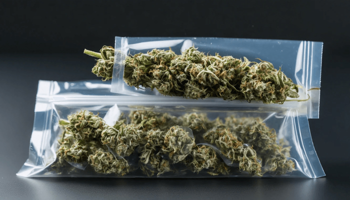 printed vacuum seal weed bags
