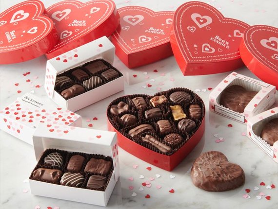 valentine candy packaging