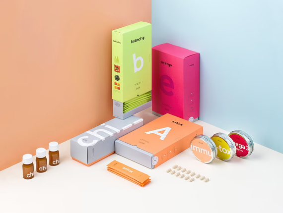 vitamin boxes packaging