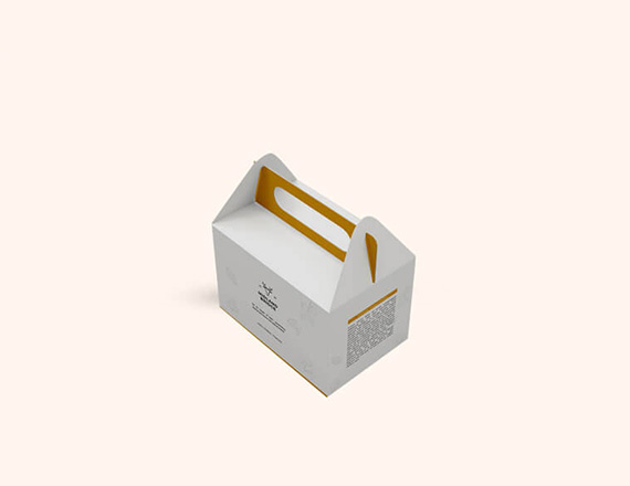white gable packaging boxes