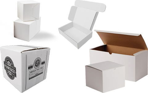 White Kraft Boxes Wholesale