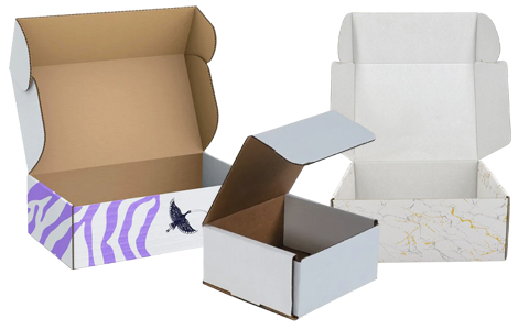 white shipping boxes wholesale