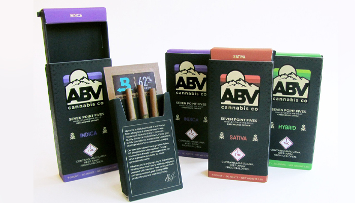 Cannabis Cigarette Box