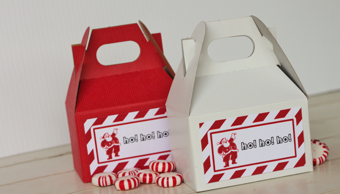 printed Cardboard Gable Boxes