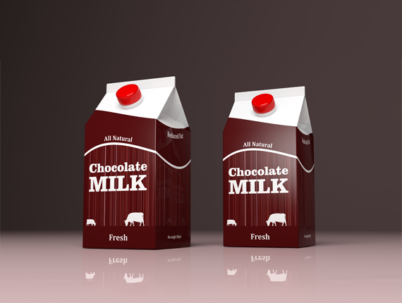 chocolate milk packaging