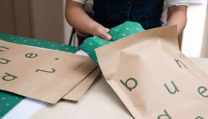 kraft bubble mailers boxes