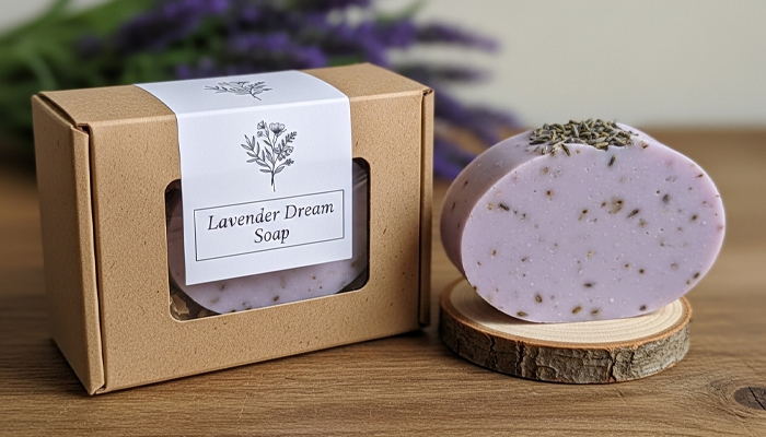 wholesale kraft soap boxes