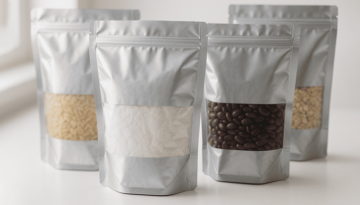 prinetd mylar food storage bags