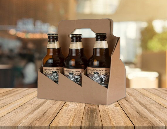 wholesale six pack bottle carrier boxes